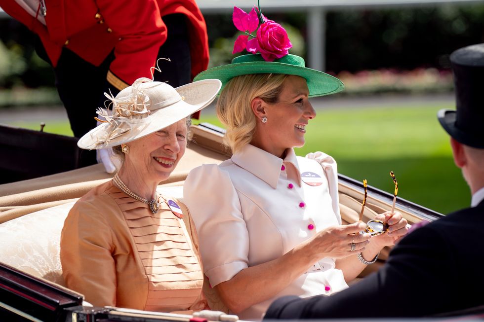 Princess Anne and Zara Tindall
