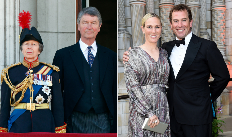 Princess Anne and Zara Tindall