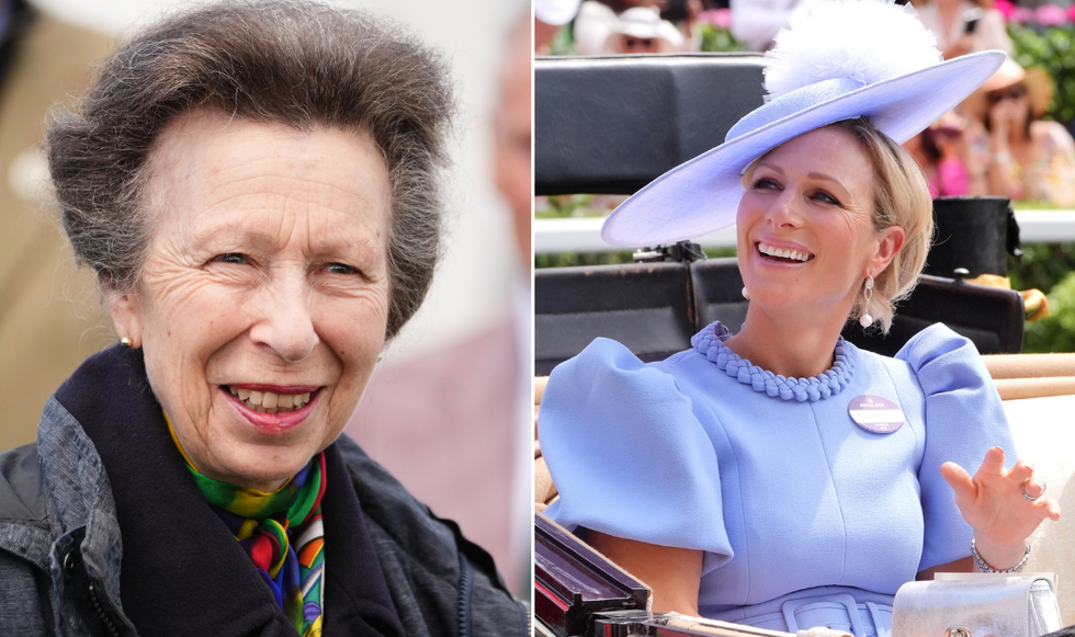 Princess Anne and Zara Tindall
