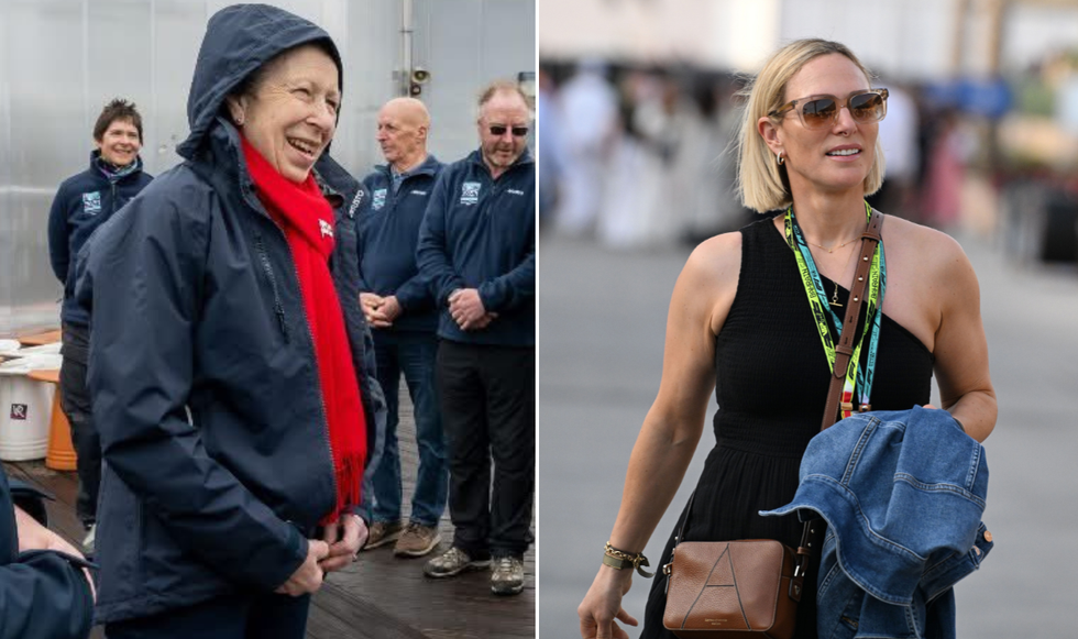 Princess Anne and Zara Tindall