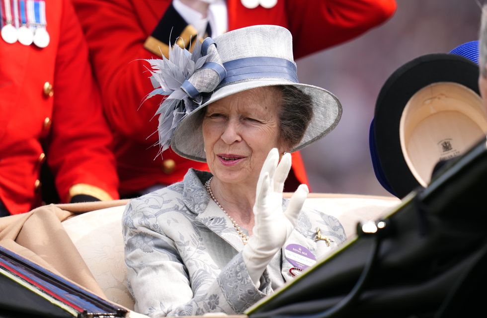 Princess Anne at Royal Ascot