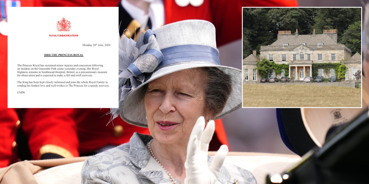 NextImg:Princess Anne rushed to hospital after suffering 'injuries' consistent with impact from horse kick