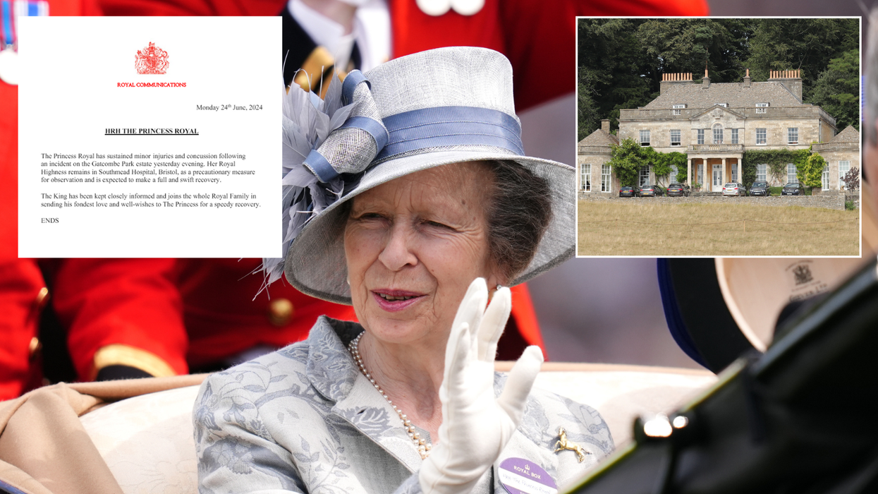 Princess Anne/Buckingham Palace statement/Gatcombe Park