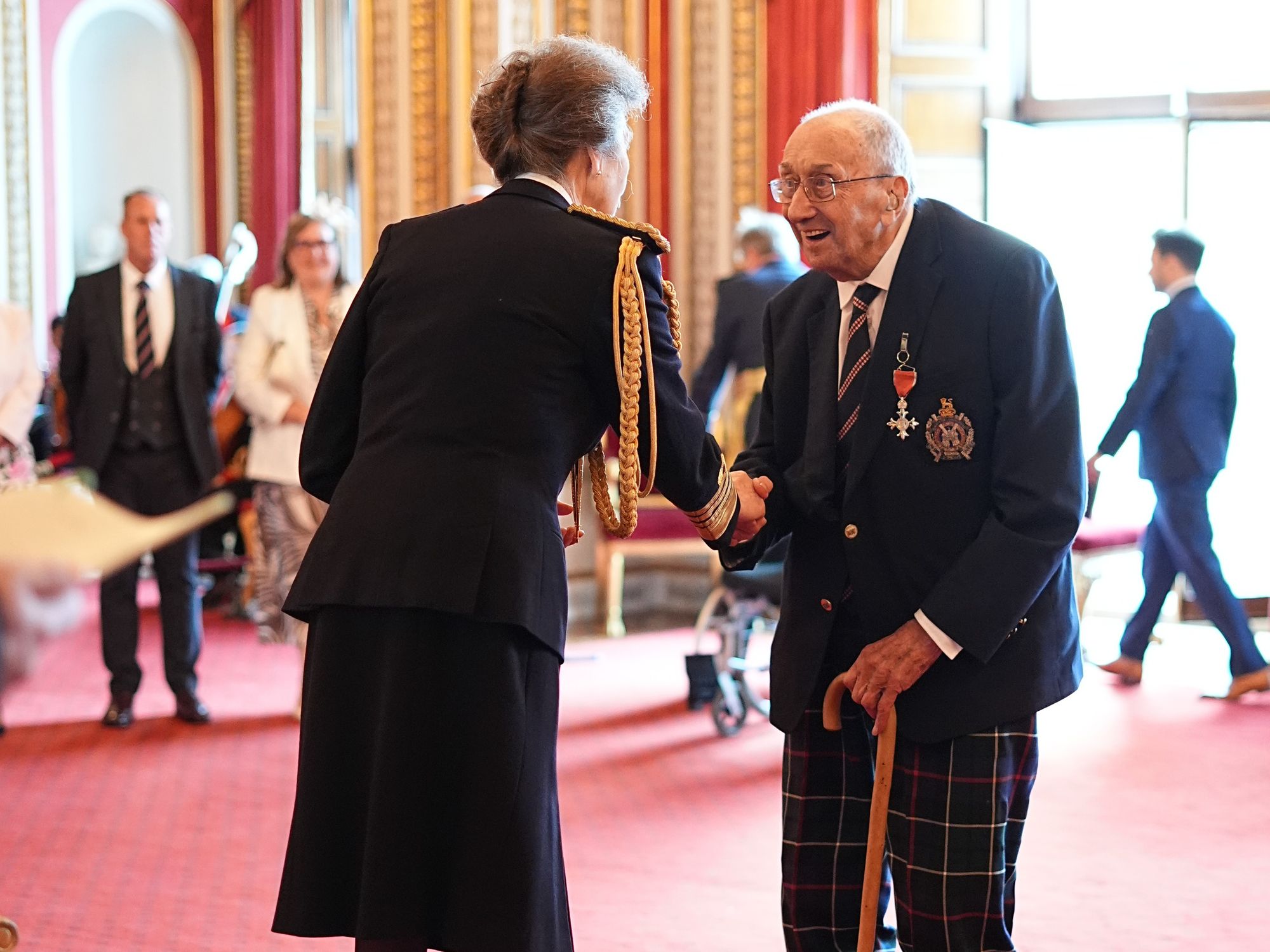 Princess Anne, Geoffrey Roberts