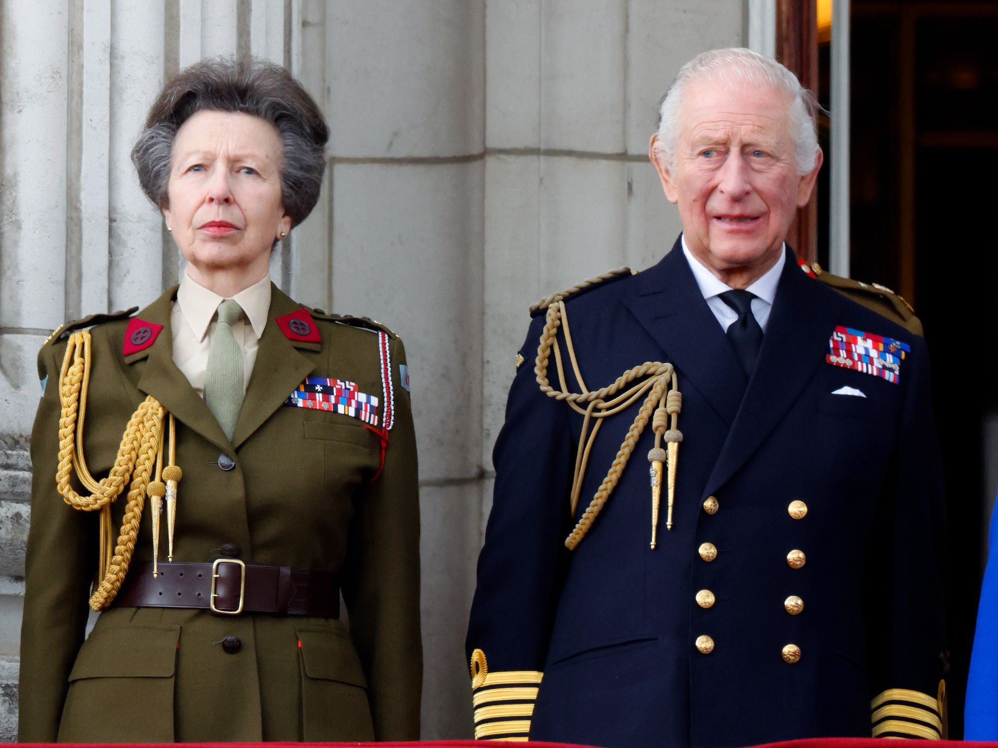 Princess Anne, King Charles