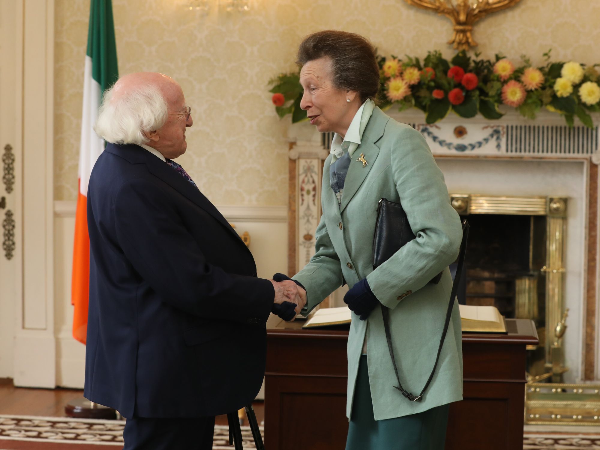 Princess Anne, Michael Higgins