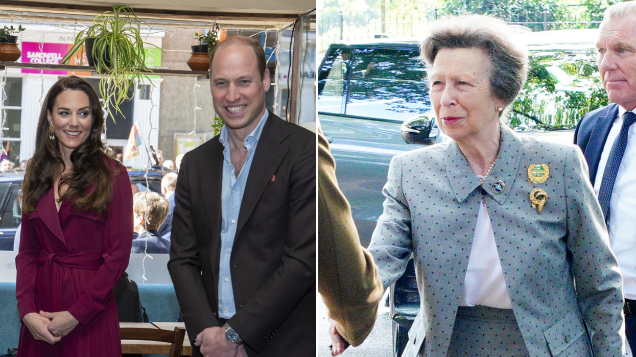 Princess Anne, Princess Kate and Prince William