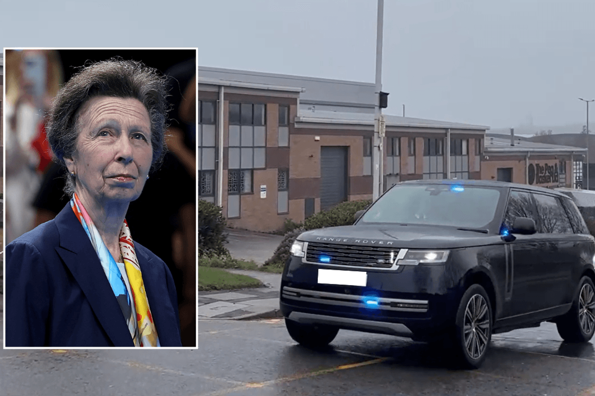 Princess Anne visits prison just hours after Andrew Mountbatten-Windsor arrested