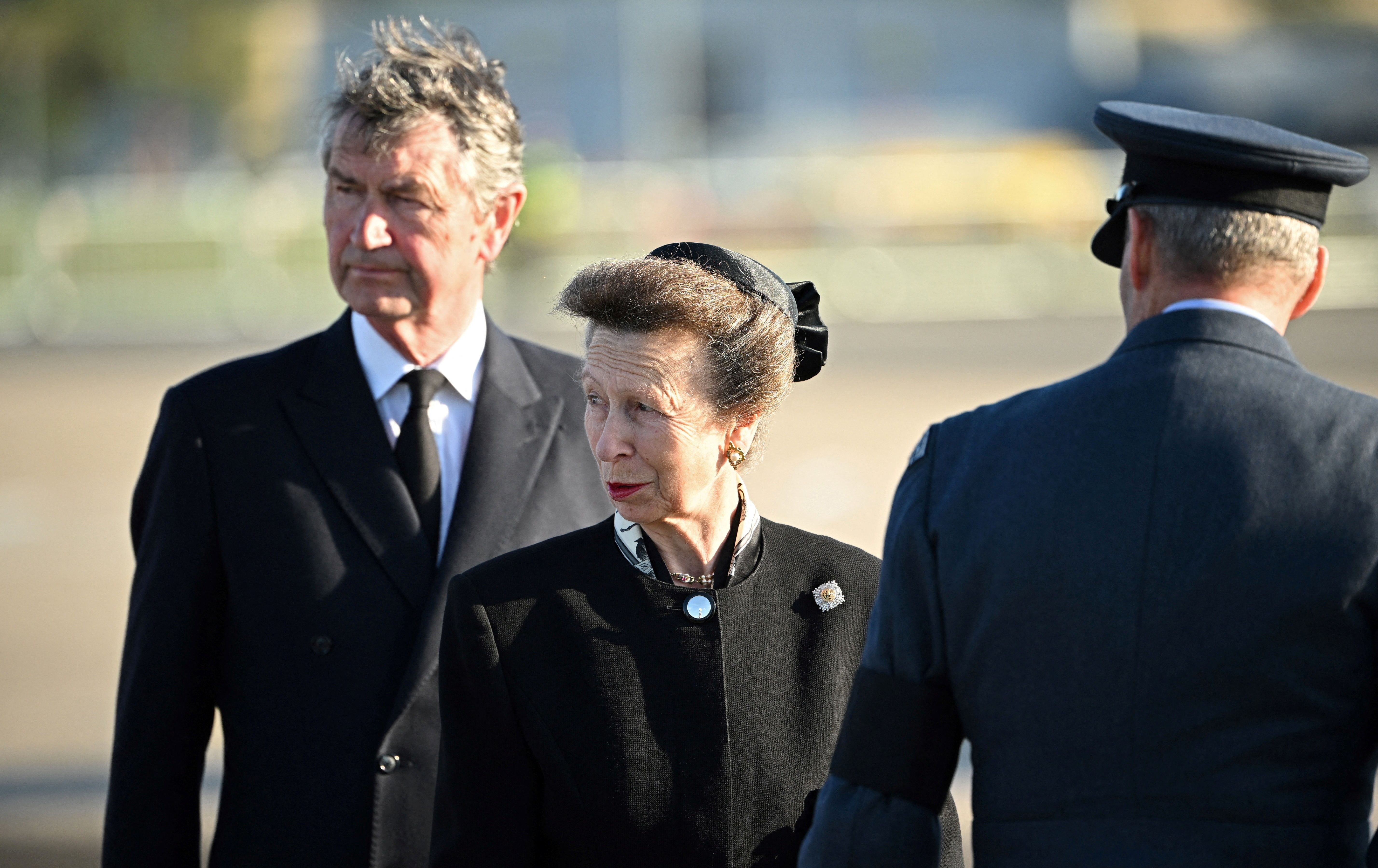 Princess Anne was with her mother when she died