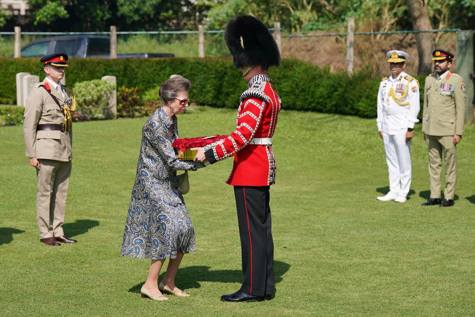 Princess Anne begins final day of Sri Lanka tour ahead of royal speech