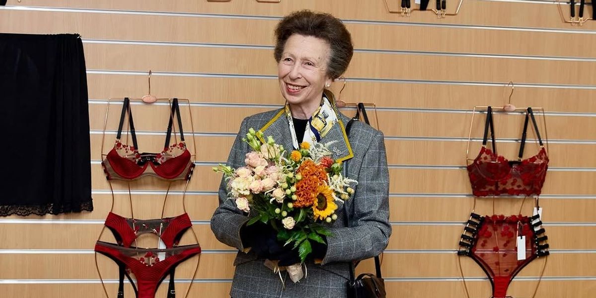 Princess Anne sparks fan frenzy as King’s sister pictured at lingerie company Princess Anne sparks fan frenzy as King’s sister pictured at lingerie company