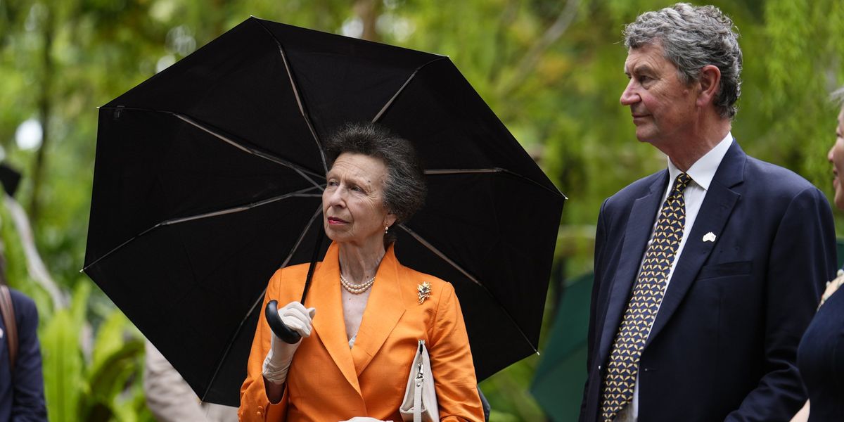 Princess Anne arrives in Singapore to mark 60 years of UK ties