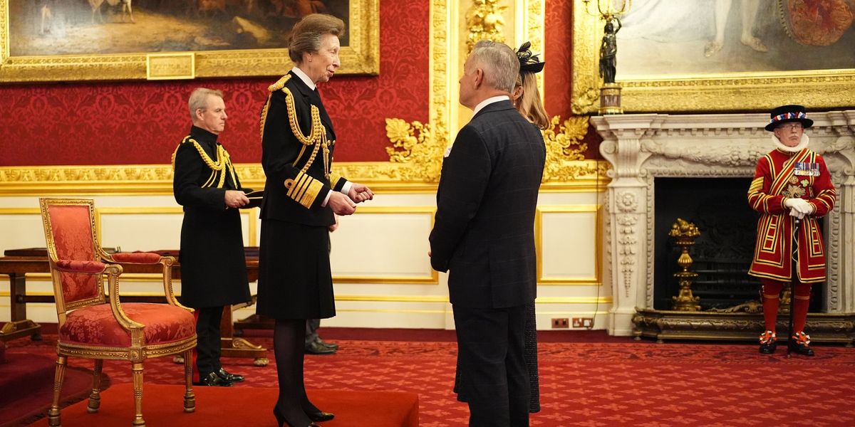 St James’s Palace hosts first MBE ceremony in four years as Princess Royal presents honours St James’s Palace hosts first MBE ceremony in four years as Princess Royal presents honours