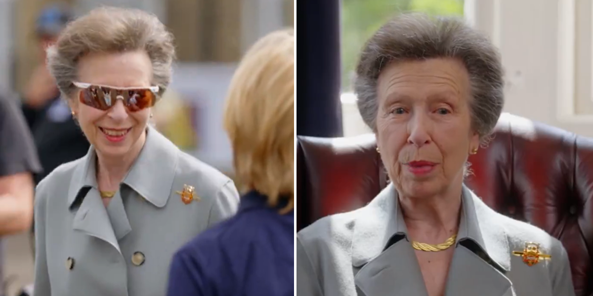 Princess Anne hails support from Ukrainians in new video thumbnail