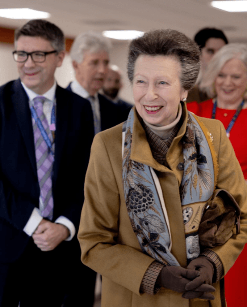 Princess Anne drives herself to engagement just a day after Kate Middleton  does the same