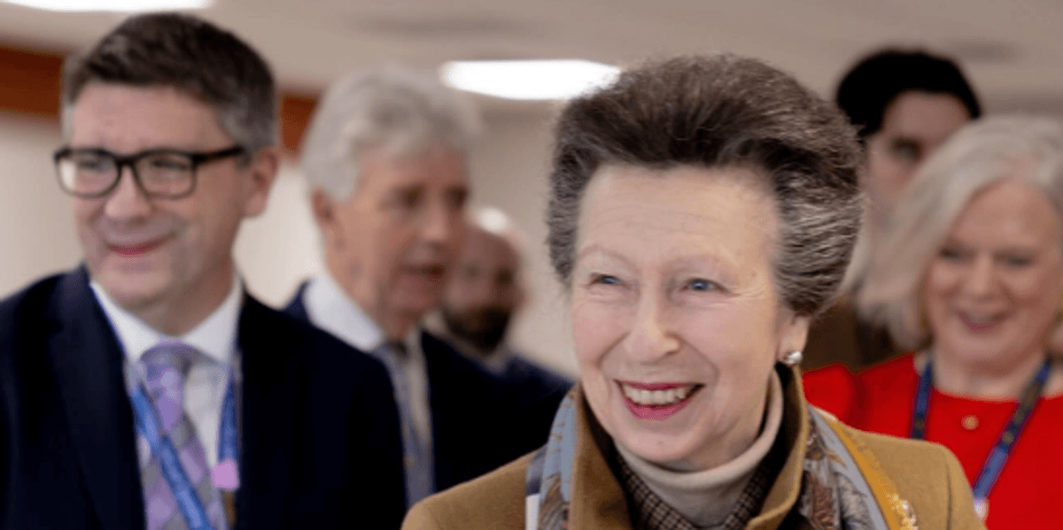 Princess Anne drives herself to engagement just a day after Kate Middleton does the same