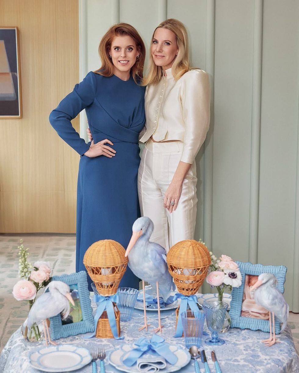 Princess Beatrice and Alice Naylor-Leyland