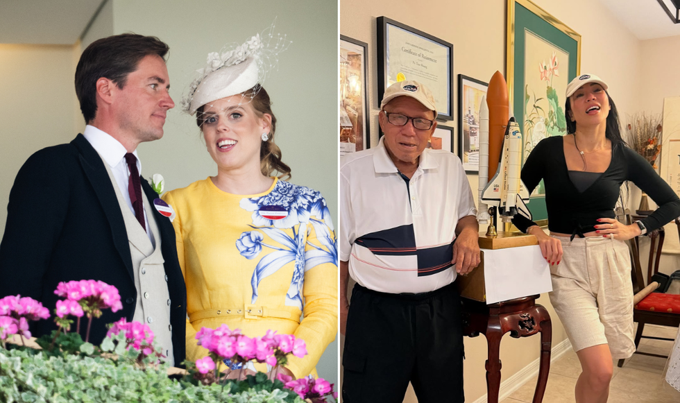 Princess Beatrice and Dara Huang