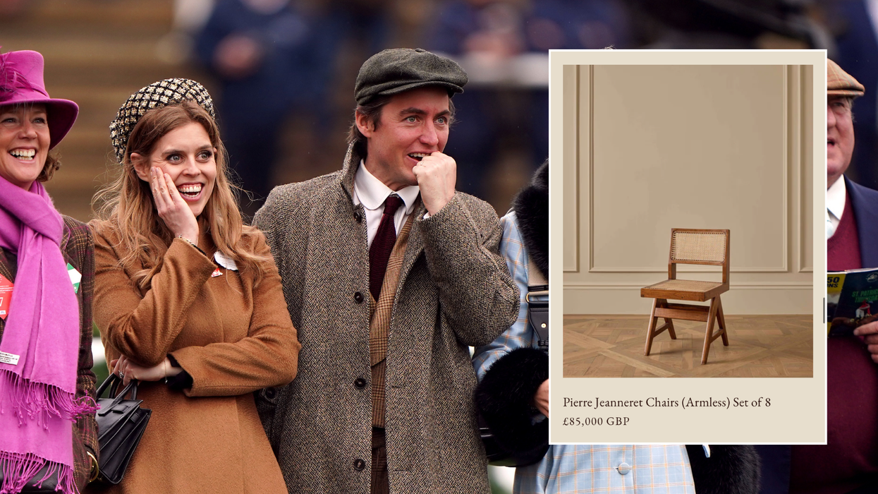 Princess Beatrice and Edoardo Mapelli Mozzi/Banda chair listing