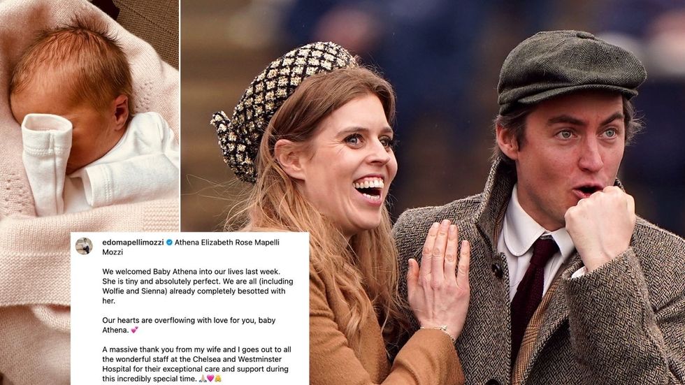 Princess Beatrice and Edoardo