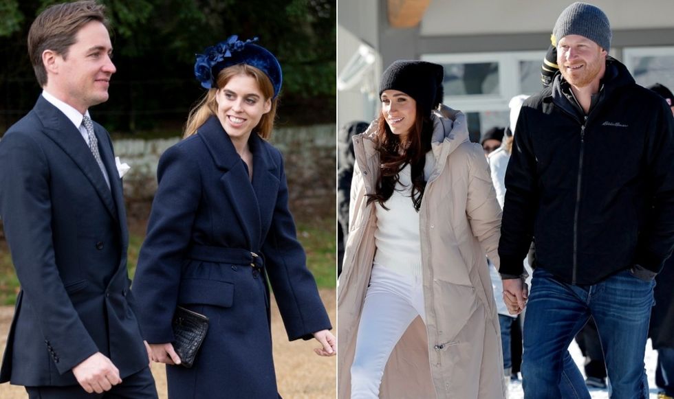 Princess Beatrice and Meghan Markle