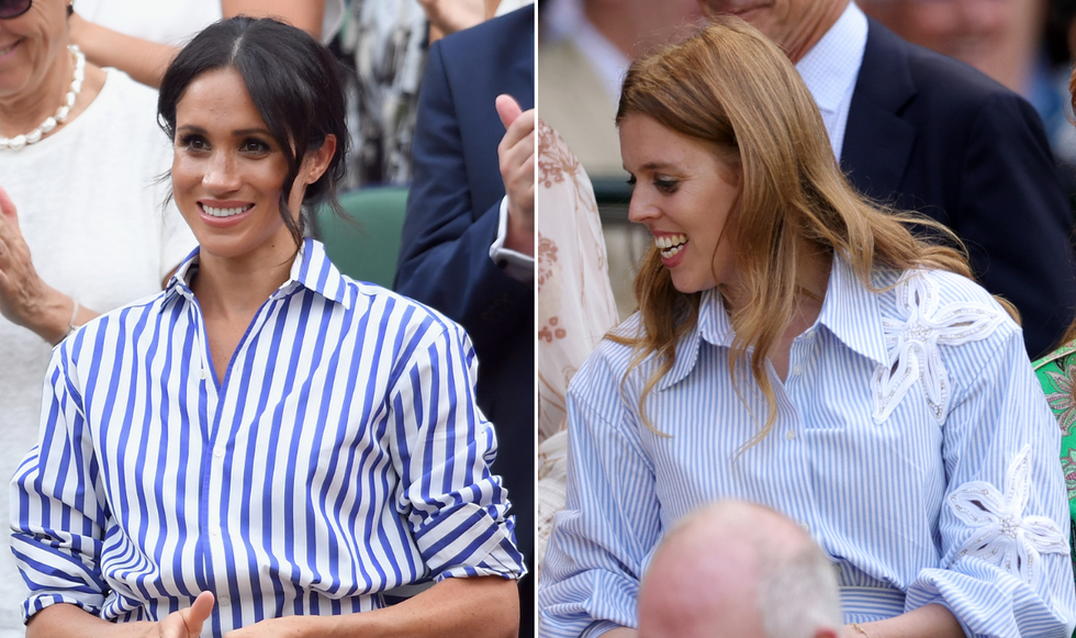 Princess Beatrice and Meghan Markle