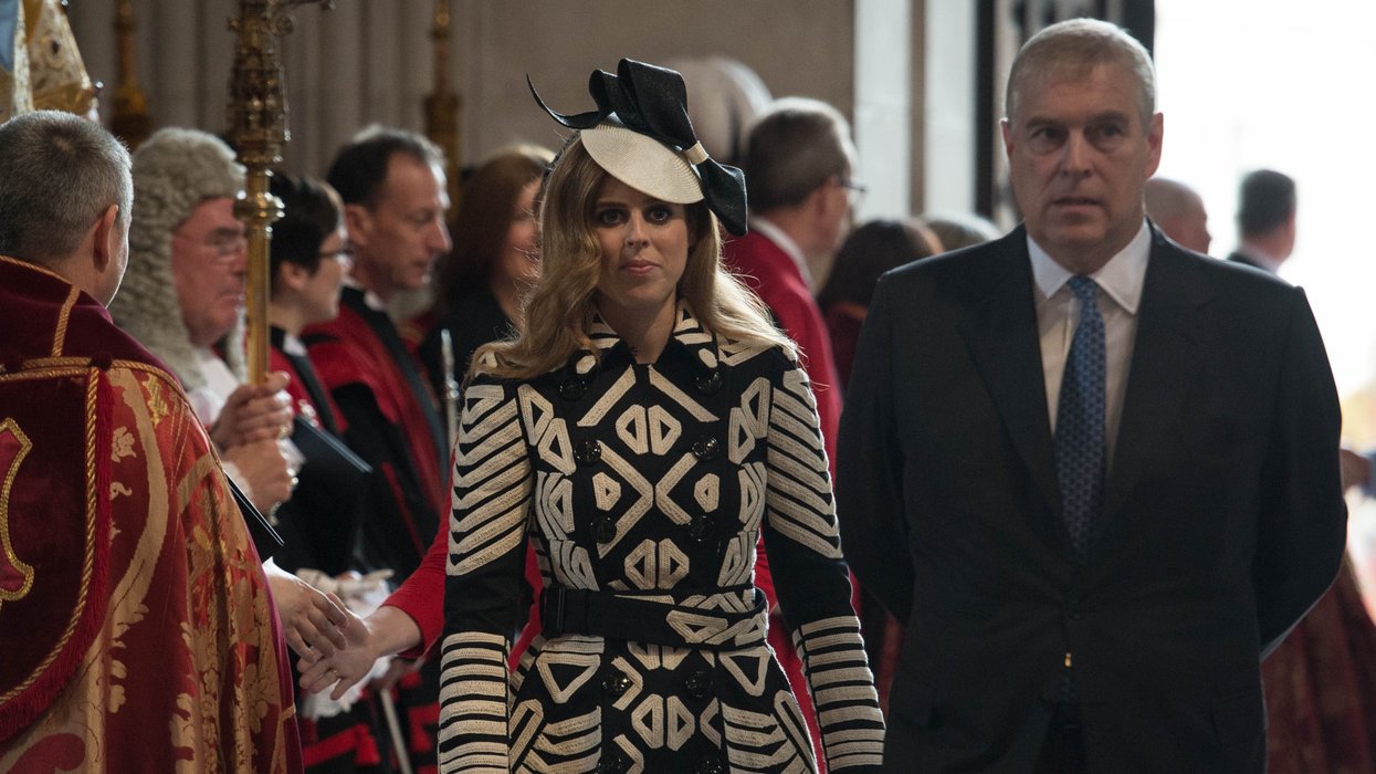 Princess Beatrice and Prince Andrew