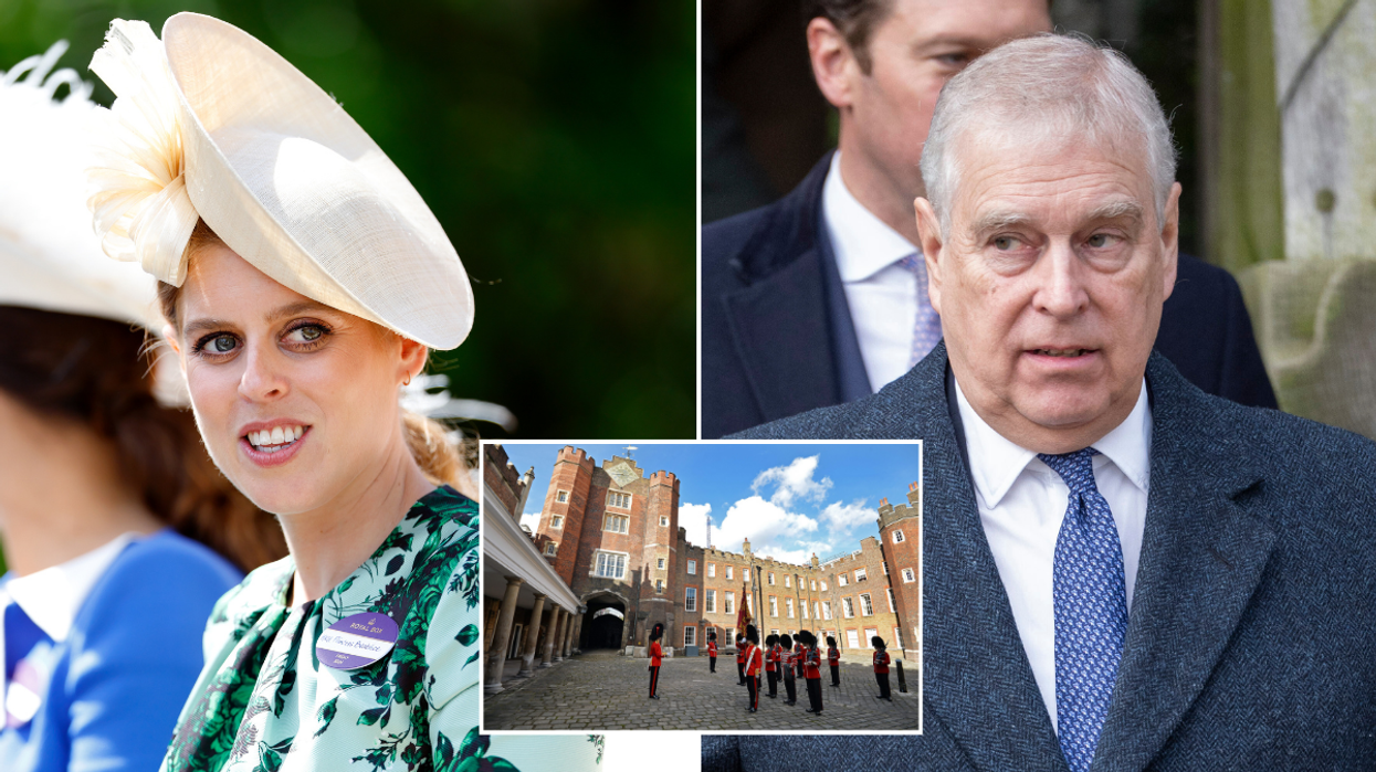 Princess Beatrice and Prince Andrew