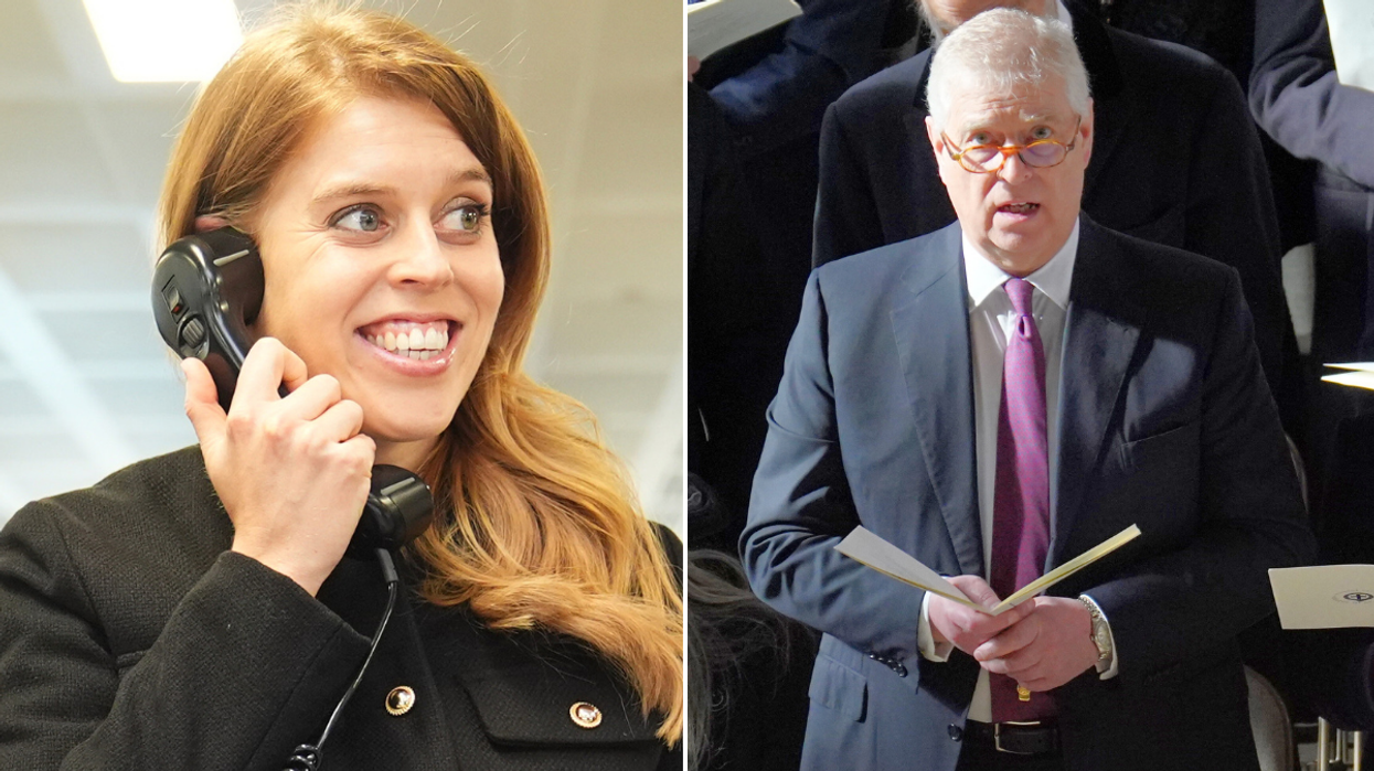 Princess Beatrice and Prince Andrew