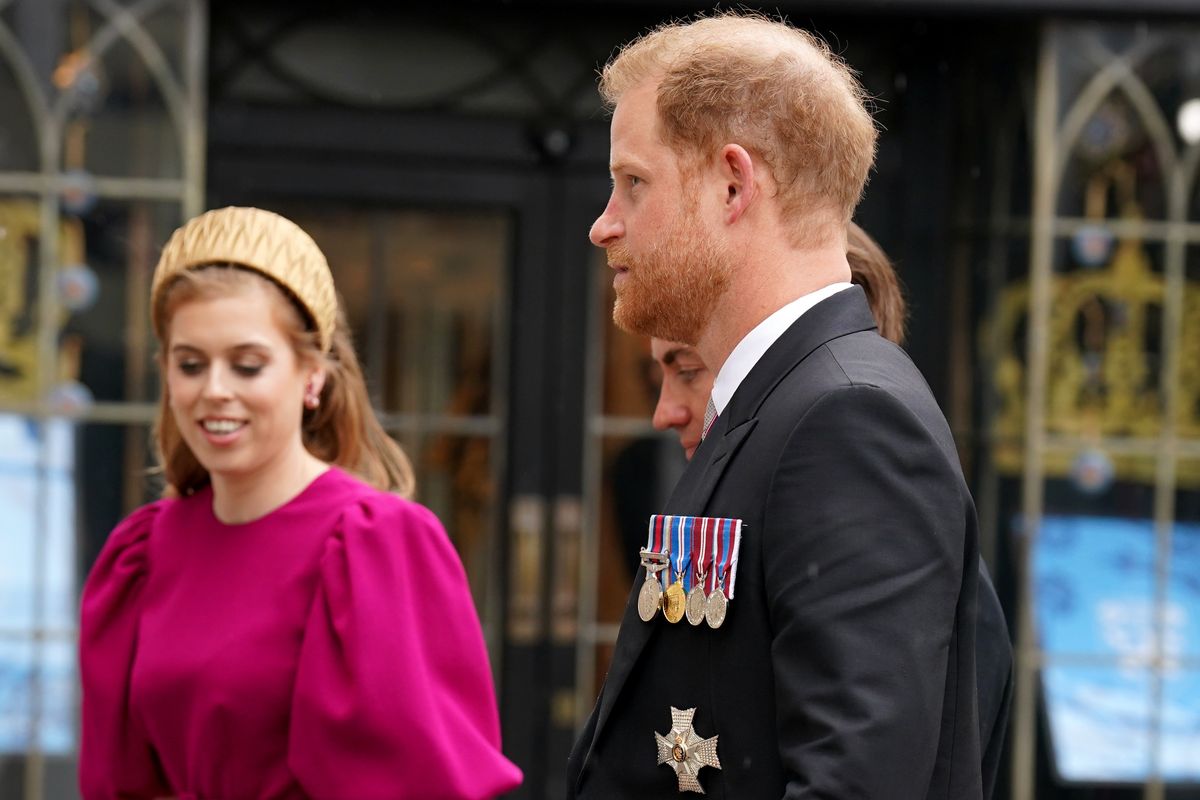 Princess Beatrice and Prince Harry