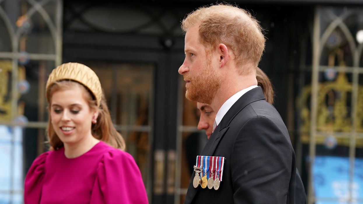 Princess Beatrice and Prince Harry