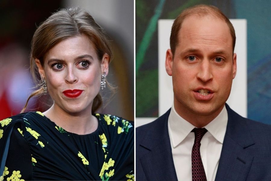 Princess Beatrice and Prince William