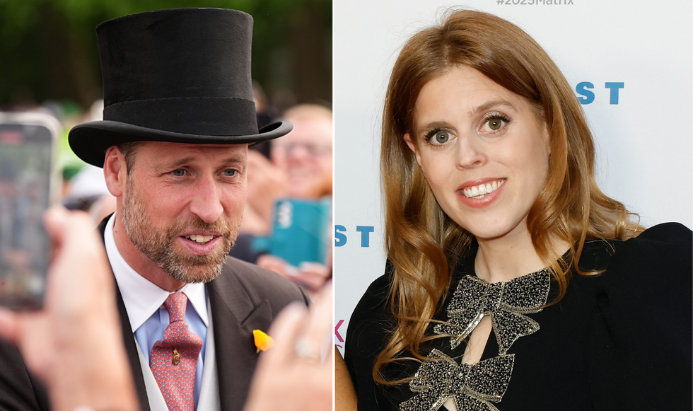 Princess Beatrice and Prince William