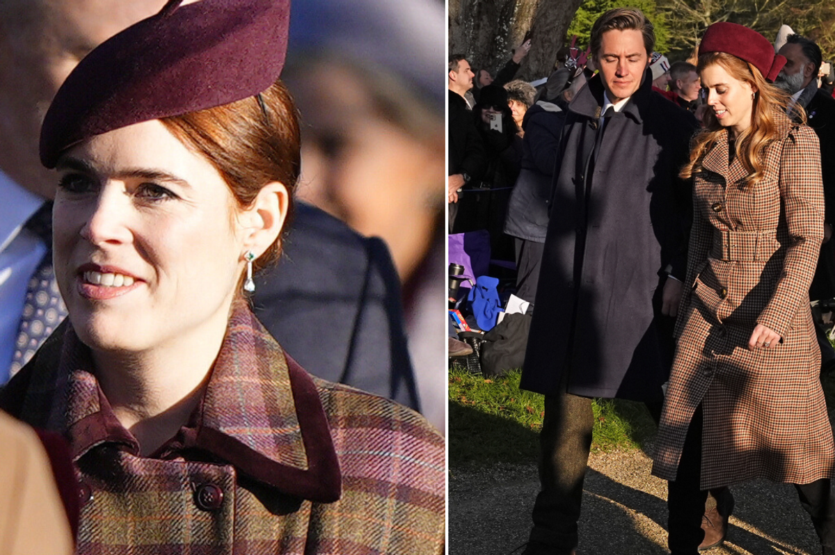 Princess Beatrice and Princess Eugenie attend Sandringham with King in surprise appearance