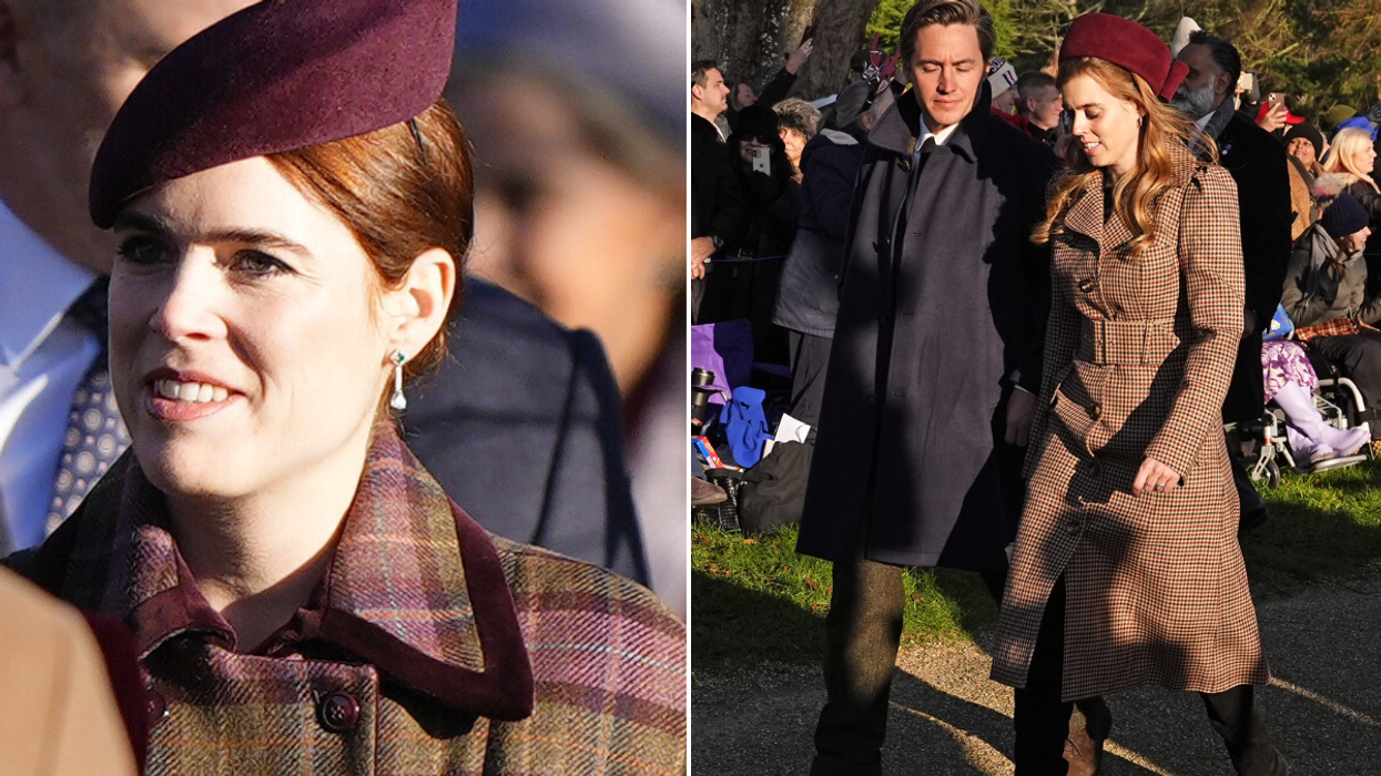 Princess Beatrice and Princess Eugenie attend Sandringham with King in surprise appearance