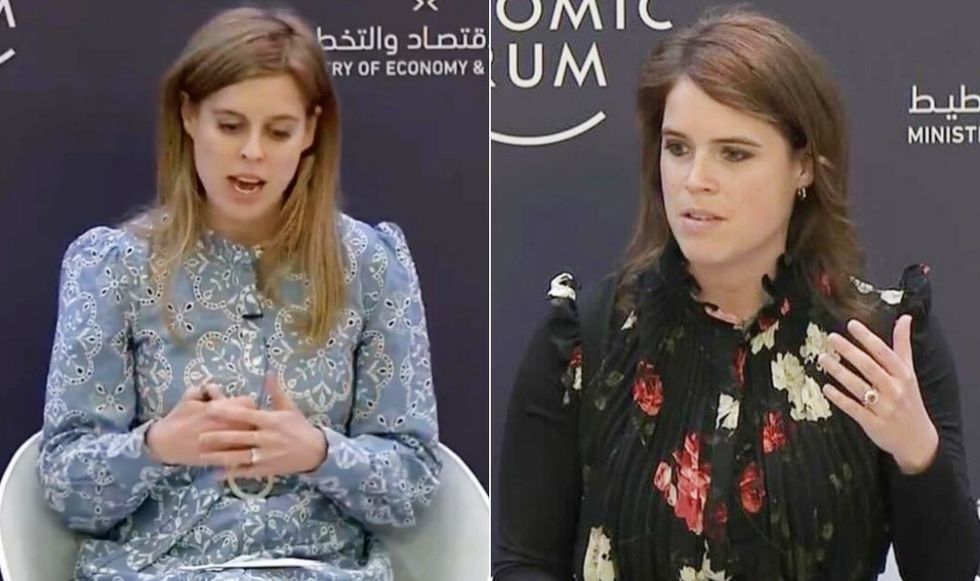 Princess Beatrice and Princess Eugenie