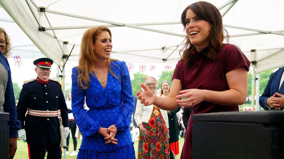 Princess Beatrice and Princess Eugenie