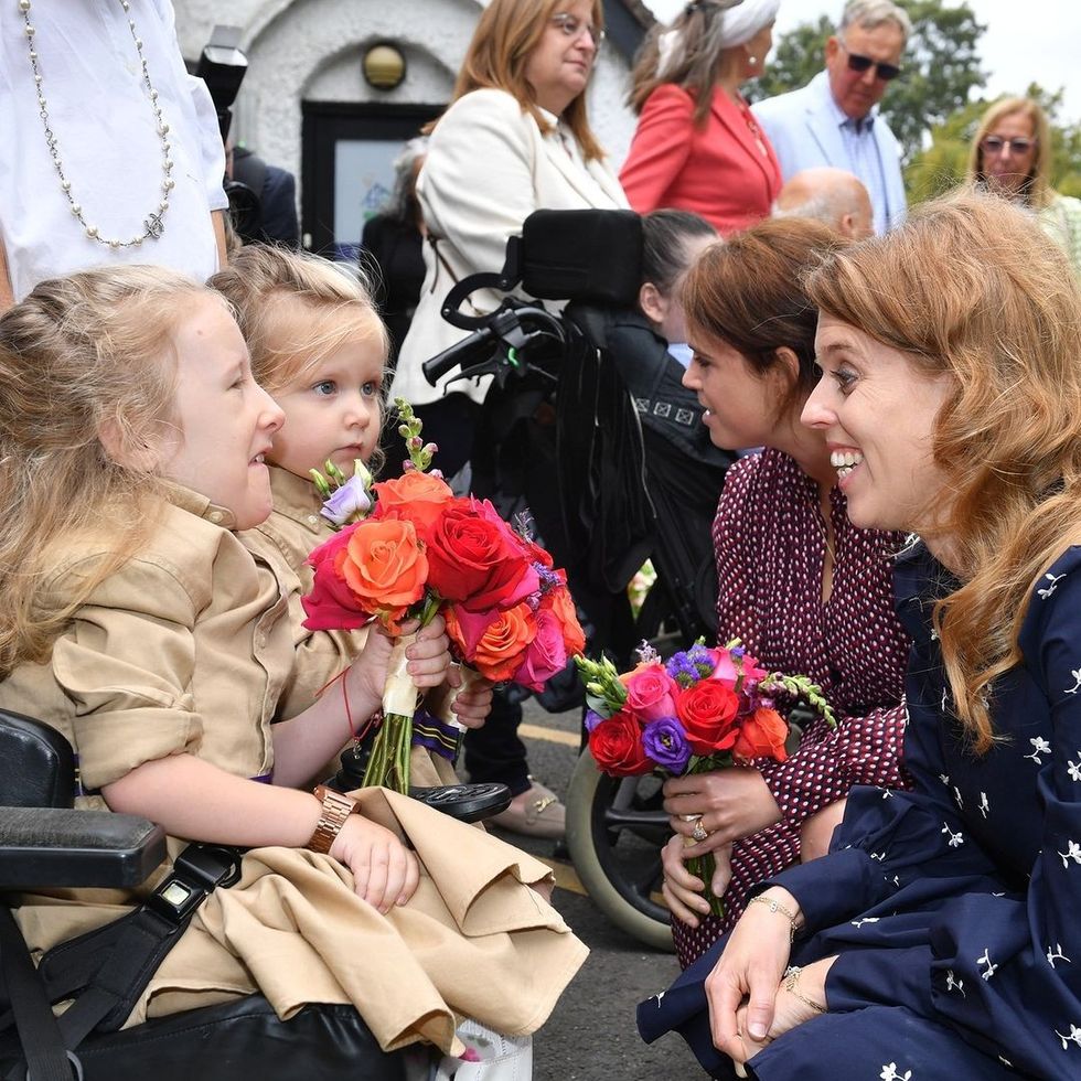 Princess Beatrice and Princess Eugenie