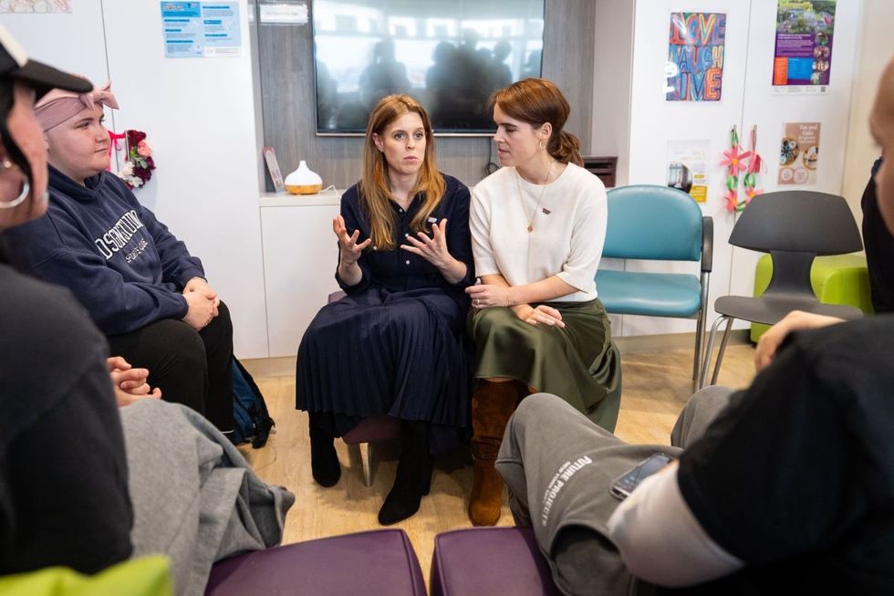 Princess Beatrice and Princess Eugenie