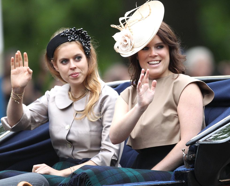 Princess Beatrice and Princess Eugenie