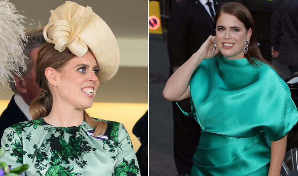 Princess Beatrice and Princess Eugenie