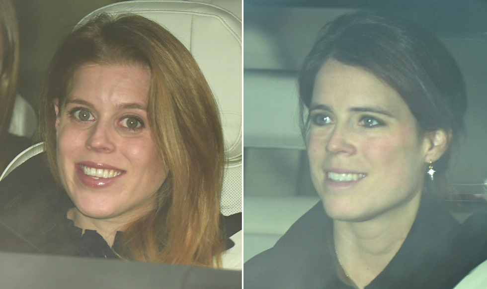 Princess Beatrice and Princess Eugenie
