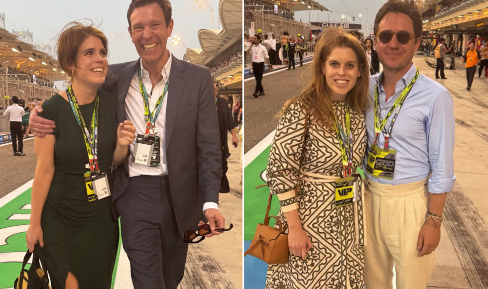 Princess Beatrice and Princess Eugenie