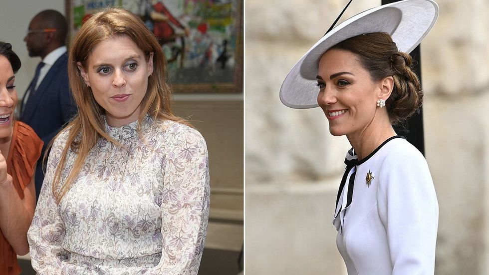 Princess Beatrice and Princess Kate