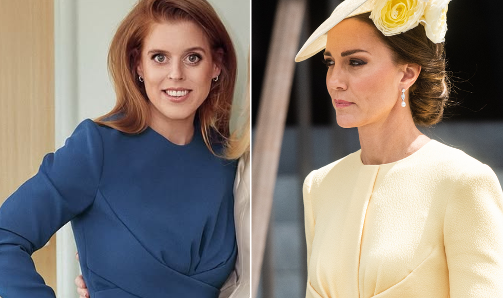 Princess Beatrice and Princess Kate