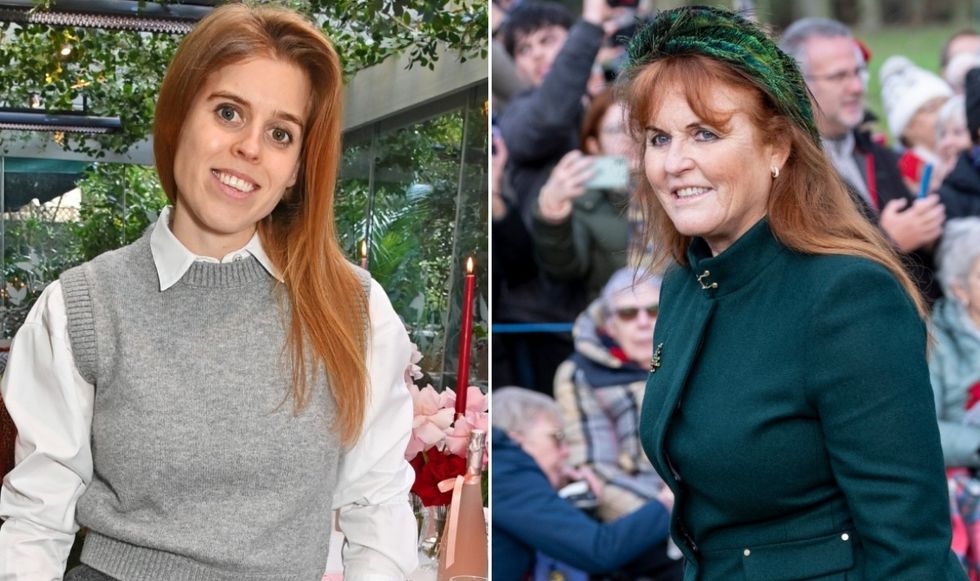 Princess Beatrice and Sarah Ferguson