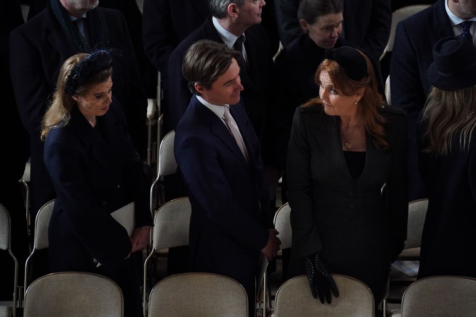 Princess Beatrice and Sarah Ferguson