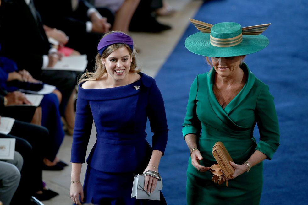 Princess Beatrice and Sarah Ferguson