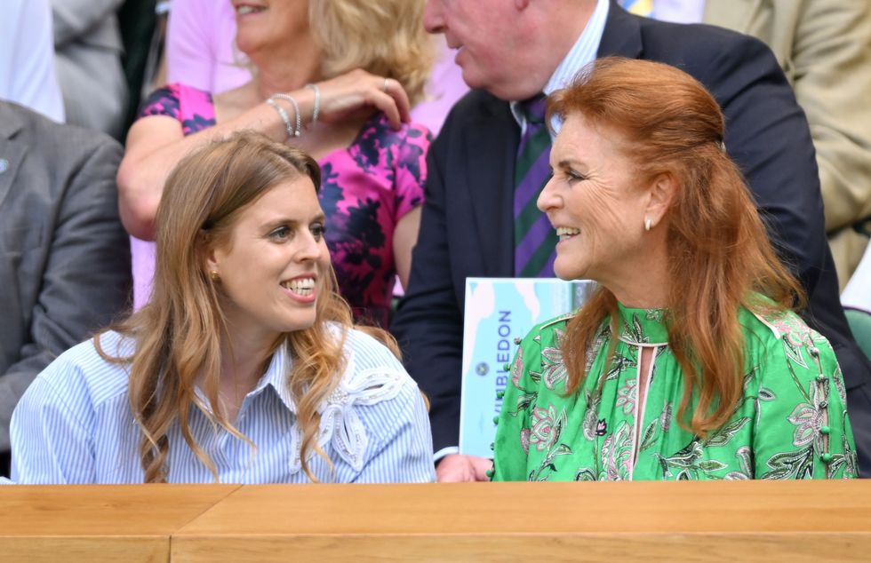 Princess Beatrice and Sarah Ferguson