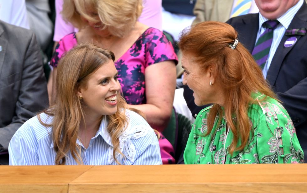 Princess Beatrice and Sarah Ferguson